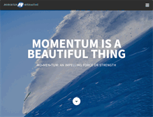 Tablet Screenshot of momentuminteractive.com